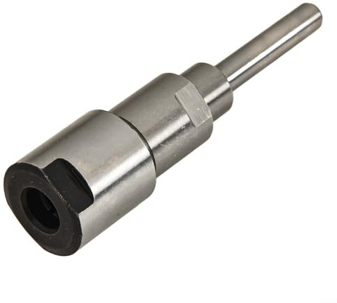 babominimer Oberfräsen-Spannzangenverlängerungsstange, Fräser-Bit-Adapter, Verlängerung für 1/4-Zoll-Schaft, Karbonstahl, Fräser-Verlängerungswerkzeug zum Gravieren und Trimmen (1/4-Zoll-Schaft auf 1