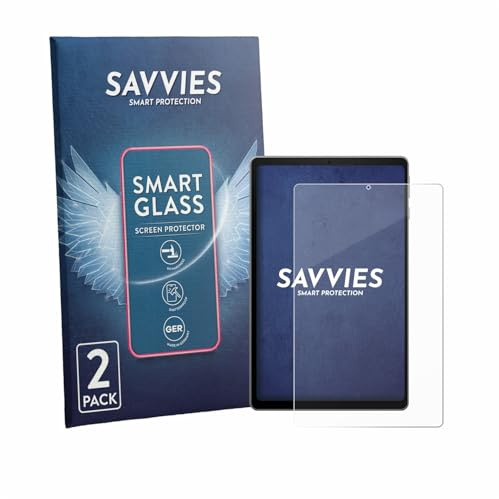 Savvies 2 Stück Panzer Schutz Glas für Acer Iconia Tab A11 9H Schutzfolie HD Klar, Blasenfrei, Anti-Fingerabdruck, Stoßfest, Displayschutz