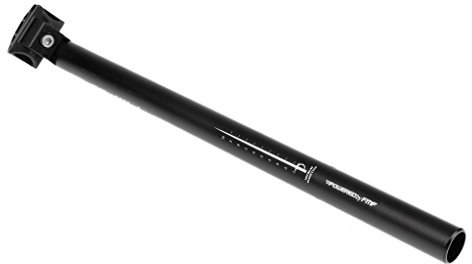 perfk 450mm Fahrrad-Sattelstütze aus 6061 Aluminium – für Rennrad & MTB – Verstellbarer Kopf, Verdickte Rohrwand – Leicht & Stabil, 27.2mm