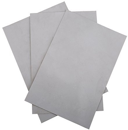 3pcs correctifs de réparation de Kayak de PVC, Accessoire de kit corrigé de correctifs de réparation de Kayak de canoë de Bateau de Radeau(Gris