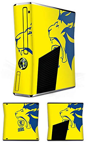 DeinDesign Skin kompatibel mit Microsoft Xbox 360 Slim Folie Sticker Rhein-Neckar-Löwen Offizielles Lizenzprodukt Handball