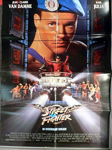 Street Fighter - Filmposter A1 84x60cm gefaltet (g)