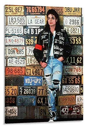Boogie Wit Da Hoodie Michael Jackson Leinwand Kunst Poster und Wandkunst Bilddruck Moderne Familienzimmer Dekor Poster 24x36inch(60x90cm)