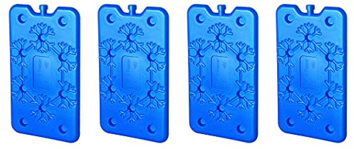 Ice Pack Froid Extra Plat Gain de 400 ml Cad. - Tablette Glace Idéal pour Réfrigérateur Camping et Sac Thermique, Grande qualité Réfrigérant et Pratique (4)