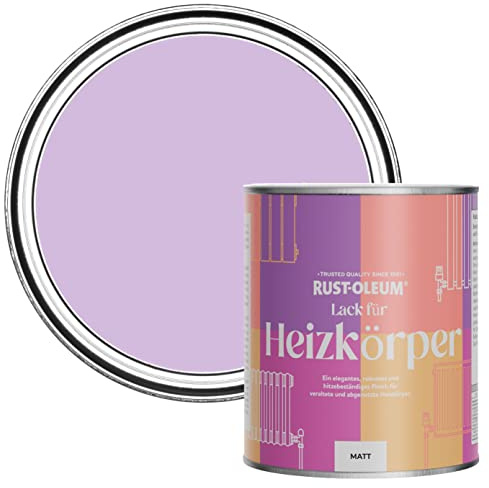 Rust-Oleum Purple Radiator Paint in Matt Finish - Violet Macaroon 750ml