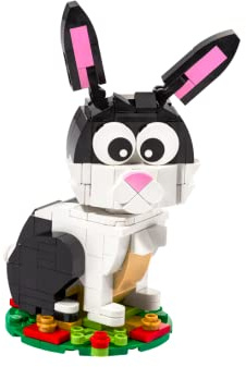 LEGO Year of The Rabbit 40575, Small, Black, White, Pink