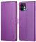Ganbary Handyhülle für iPhone 11 Hülle, Premium Leder Klapphülle [Kartenschlitzen] [Magnetverschluss] [Standfunktion] kompatibel mit iPhone 11 Schutzhülle, Violett