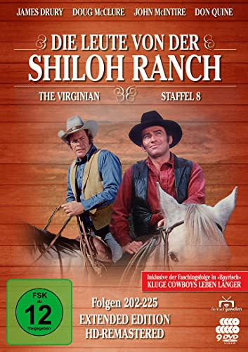 Die Leute von der Shiloh Ranch - Staffel 8 (HD-Remastered) (Fernsehjuwelen) (9 DVDs) [9 DVDs]