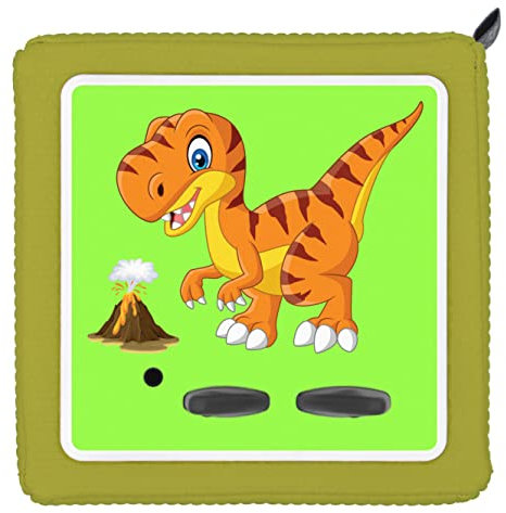 Punalu Schutzfolie für Toniebox, Dino T-Rex, Dekofolie selbstklebend, wasser- und kratzfest, Toniebox Aufkleber