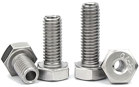 M4 M5 M6 M8 M10 M12 M14 M16 M20 304 Edelstahl Außensechskant Hohlschraube Bolzen Durchgangsloch Schraube