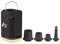AGT Ballonpumpe: Mini-4in1-Akku-Luftpumpe, 4 Aufsätze, Powerbank-Funktion, 180l/Min (Elektronische Luftpumpe, USB, 12V Batterie)