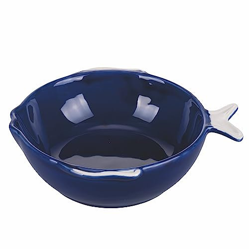 Villa d'Este Home Tivoli Plato hondo individual de cerámica Ø20 cm, estilo Coastal, Paranza