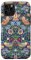 iPhone 11 Pro Strawberry Thief William Morris Art Nouveau Pattern Blue Case