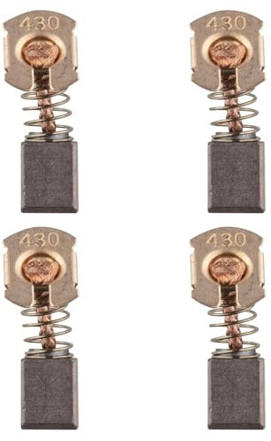 4 Stück CB430 Kohlebürsten, Motorkohlebürste, Ersatz kompatibel mit Makita Winkelschleifer 18 V LXT BHR200 BGA450 BGA452 DGA452, Zubehör für Elektrowerkzeuge
