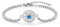 OHAYOO Damen Armband Silber 925 Kompass Geburtsstein Dezember Blautopas Armband Schmuck für Damen Herren Mädchen Teenager Geschenke