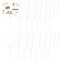 GORGECRAFT 16Pcs White Paper Fans Handheld Fans Blank DIY Painting Fan Butterfly Shape Hand Held Ornament with Plastic Handle for Church Wedding Parties DIY Birthday Fans Crafts Home