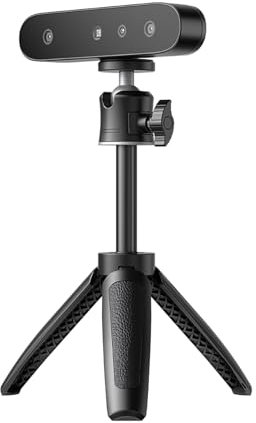 Scanner 3D Portable et Léger, Numérisation Précise en Couleur pour Objets Noirs et Métalliques sans Pulvérisation pour Voitures et Pièces Automobiles