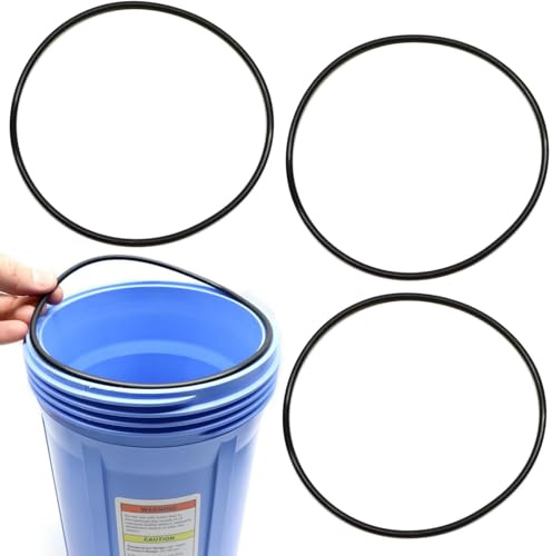 Pool Zubehör O Ring, 151122 Dichtungsringe Kompatibel Mit Pentair/ Pentek-Stil Big Blue Wasserfiltern, Gummi Unterlegscheiben Haltbarkeit Und Leistung, Pool Ersatzteile Dichtung Sandfilteranlage (3STK