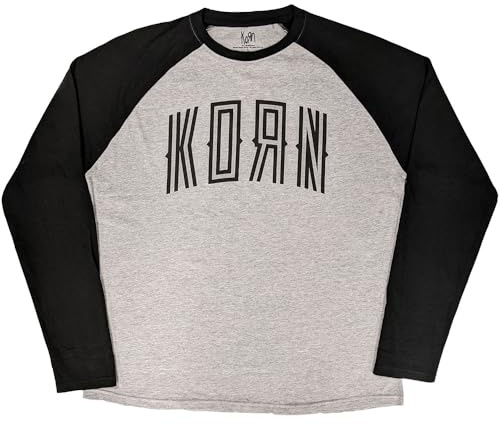 Korn Freak 98 Raglan Long Sleeve T Shirt S Black