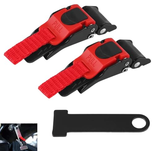 JYNXOR 2x Helmschnalle Und 1 pcs Helmschloss Motorrad, Motorradhelm Schnellverschluss Gurtschnalle, Motorradhelm Speed ​​Clip Schnellverschluss Kinnriemen Knopf Zugschnalle Fahrrad und Motorradfahrer