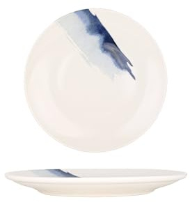 Bonna Speiseteller - Blue Wave - Porzellan - 25 cm - 6er Set