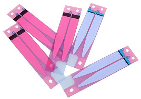 Cewaal Batterie Ruban adhésif Colle Bandes de Remplacement, 10pcs Double adhésif Double Face Ruban adhésif pour iPhone 6s Batterie