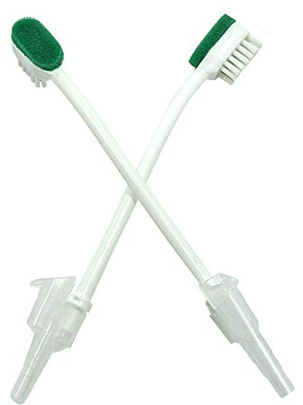 20pcs Disposable Sponge Swab - Sputum Suction Toothbrush