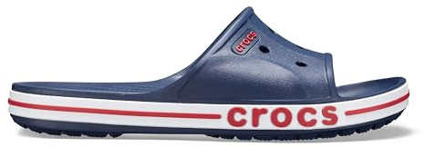 Crocs Unisex Erwachsene Bayaband Slide Badeschlappen, Navy/Pepper, 46/47 EU