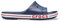Crocs Unisex Erwachsene Bayaband Slide Badeschlappen, Navy/Pepper, 46/47 EU