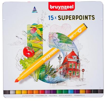 Bruynzeel Fineliner 15 Stück