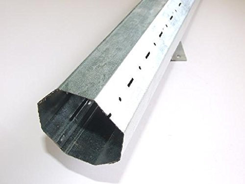 AWITALIA - Rullo per tapparella tipo liscio da mm.60 spessore 0,8 mm. (made in Italy) Zincato METRI 2,0