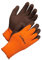 Worksafe Arbeitshandschuhe Thermo, Winter, rutschfest, abriebfest – H50-462W, 1 Paar, Größe 9 = L, orange