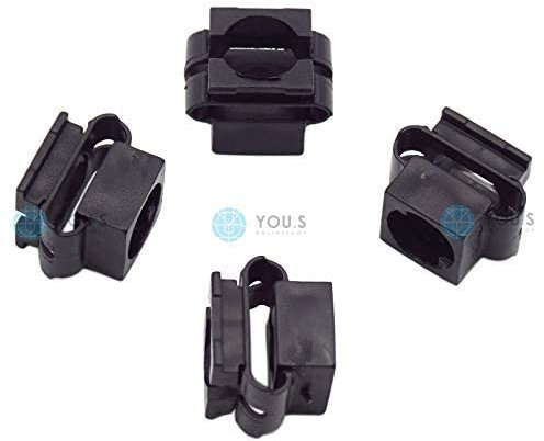 YOU.S Unterbodenschutz Motorschutz Befestigungs Clips 20 x 14 x 16 x 13 mm (40 Stück) - 4A0805163