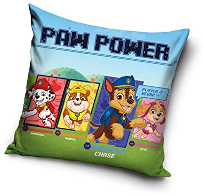 Une kompatibel mit Paw Patrol Kissenhülle Kissenbezug 40x40 cm (PAW203083)