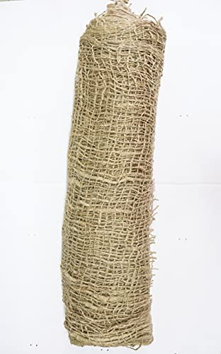 GLAESER Greentex grobes Jutegewebe | Ufermatte aus 100% Jute | Böschungsmatte – Einfache Hangbefestigung | Erosionsschutzmatte | Jutematte/Jutenetz | Sicherung von Böschungen | 1-50 m x 1,20 m (3)