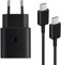 25W Caricabatterie con Cavo Compatible con Samsung S23 S22, S21, S21+, S21 Ultra, S20 Puls, S20 Ultra, S20 FE, Note 20 Ultra, Caricatore Rapido Presa USB C Carica Batterie Nero