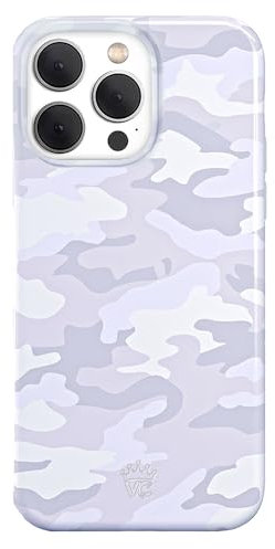 VELVET CAVIAR Schutzhülle für iPhone 14 Pro Max, Camouflage, kompatibel mit MagSafe, Weiß
