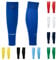 Football Sock Sleeves To Accompany Grip Socks - Fits Over Calf/Shin Pads - Variety Of Colours To Match Your Team Kit (Royal Blue)