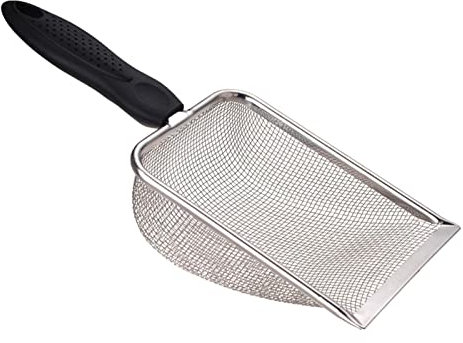 JISADER Reptile Sand 10 Mesh Sand Rake Sand Sifter for Aquarium Sand