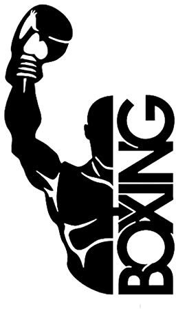 MACMRD Auto Aufkleber 15 cm * 9 cm Auto Aufkleber Boxhandschuhe Kampf Dekor Zubehör PVC Aufkleber