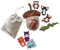 Woodland Animal Nursery Rhyme Owl/Snake/fox/MouMouse/the Brown Monster Finger Puppet Set with bag
