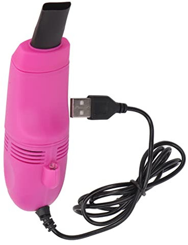 YUYTE Mini Aspirateur d'Ordinateur, Mini Nettoyeur de Clavier, Grande Aspiration, Mini Aspirateur USB pour Ordinateur de Nail Art, Mini Aspirateur de Clavier Portable pour Voiture,