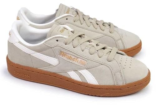 Reebok Damen Club C Grounds UK Sneaker,Classicbeige Chalk Gum,38 EU