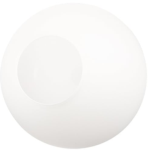 ABOOFAN Glas-Lampenschirm 20 Cm Frost-Kugel-Pendellampenschirm Deckenleuchtenabdeckung Deckenbeleuchtungshalterung Für Kronleuchter Tisch-Stehlampe (8–8 5 Cm Loch).