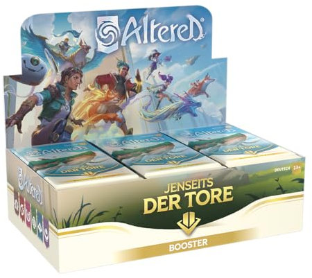 Equinox, Altered Jenseits der Tore 36-Pack Booster Display, Einzigartiger Deckbau, Strategisches nicht-kampfbasiertes Gameplay, Sammel-Trading Card Game, Alter 13+, 2 Spieler, 20-30 Minuten, Deutsch