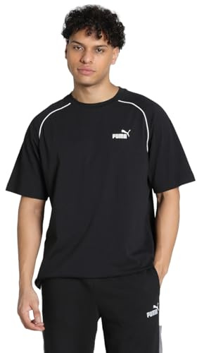 PUMA Unisex PUMA Sport Tee T-Shirts, PUMA Black,