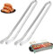 Pince Barbecue Roulette, 2 Pièce 38CM Pince Saucisse Barbecue Roulette, Pince a Barbecue a Roulette, Pince Magique Barbecue pour Griller, Cuisiner