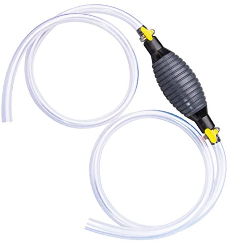 CHILDWEET Handpumpe Für Benzin Öl Wasser Mit Schlauch Leicht Tragbar Für Innen Und Außenbereich Hohe Saugwirkung Langlebig Und Robust Für Flüssigkeiten Und Kerosin Transfer