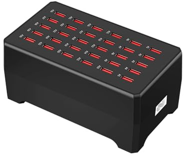 Docooler USB Charger Station 150W 30 Ports Multi-port Charger Desktop Smart Charger for Smartphone Tablet PC Laptop
