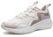 XTEP Cloud Donna Scarpe Sportive Scarpe da Corsa autentiche Scarpe da Cuscino Pieno Scarpe da Tempo Libero Scarpe Sportive Vela Bianco/Rosa Chiara/Nuovo Oro Rosa Taglia 37